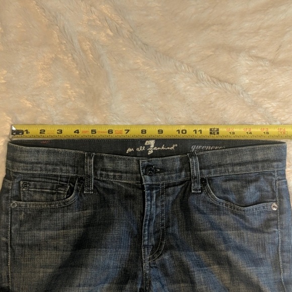 7 For All Mankind Gwenevere Skinny Raw Hem Jeans - Picture 10 of 14